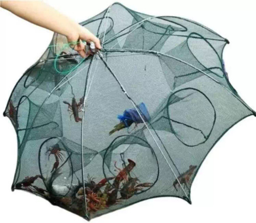 گرگور تور ماهیگیری صید بچه ماهی و میگو - 8 چشمه